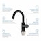 Kibi Circular Single Handle High-Arc Bathroom Sink Faucet C-KBF1021MB-KPW100MB - alternate 5